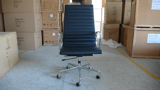 중국 높은 뒤 금속 사무실 인간 환경 공학 의자, 표준 크기 사무실 회전 의자 협력 업체