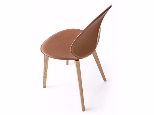 중국 Tan 주문품 덮개를 씌운 가죽 의자, MrSmith 스튜디오 향미료 W 의자 협력 업체