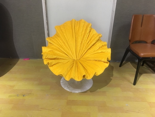 중국 쉬운 케네스 Cobonpue 꽃 의자/아름다운 겨자 황색 안락 의자 협력 업체