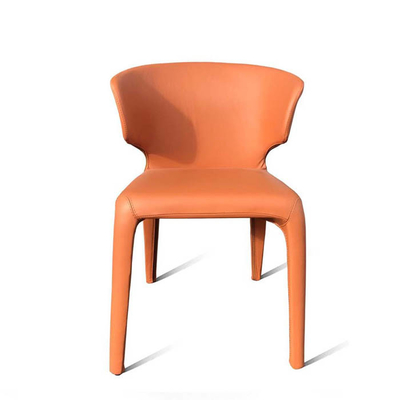 중국 완전히 실내 장식품 가죽 껍질 포장 의자, 거실을 위한 현대 의자 협력 업체
