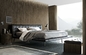 Poliform Onda 현대 덮개를 씌운 침대 금속 소파 호텔 유형 스테인리스 협력 업체