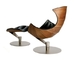 Hjellegjerde 가재 섬유유리 팔 의자 가죽 여가 현대 디자인 협력 업체