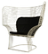 톰 니스로 칠한 강철 Dixon 디자인을 가진 옥외 전시실 연결 안락 의자 가구 협력 업체