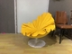 쉬운 케네스 Cobonpue 꽃 의자/아름다운 겨자 황색 안락 의자 협력 업체