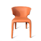 완전히 실내 장식품 가죽 껍질 포장 의자, 거실을 위한 현대 의자 협력 업체