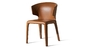 완전히 실내 장식품 가죽 껍질 포장 의자, 거실을 위한 현대 의자 협력 업체