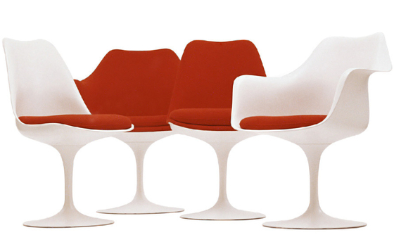 중국 우유 커피 상점 작은 산 튤립 의자, 방석을 가진 Saarinen 튤립 의자 협력 업체