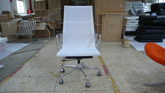 중국 기대는 메시 현대 고전적인 사무실 의자 높이 뒤 진짜 가죽 회전대 기능 협력 업체