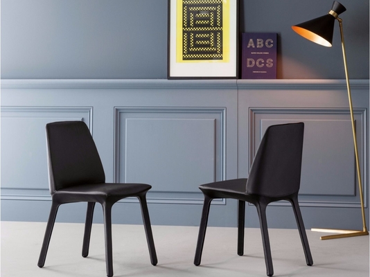 중국 Mauro Lipparini가 디자인하는 의자를 식사하는 Bonaldo 플루트 가죽 섬유유리 협력 업체