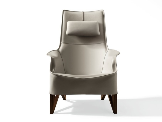 중국 이동할 수 있는 MOBIUS Tan 가죽 안락 의자, 호화스러운 하얀 가죽 안락 의자 협력 업체