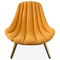 주문을 받아서 만들어진 해군 라운지용 의자, 패드를 가진 요나단 노란 아들러 브리짓 의자 협력 업체