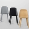 가구 Muuto 얼간이 의자 식사, 고전적인 다채로운 현대 목제 의자 협력 업체