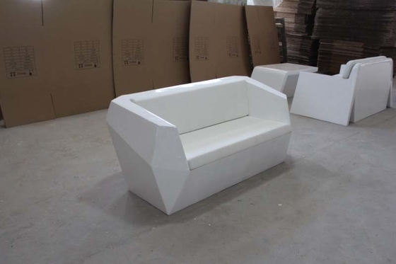 Vondom Faz 현대 덮개를 씌운 소파 섬유유리 다이아몬드 작풍 옥외 가구 협력 업체