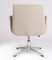 안전 품목 조정가능한 행정실 의자, 직물 백색 회전 의자 협력 업체