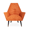 금속 구조를 가진 커피 방을 위한 주황색 소렌토 섬유유리 라운지용 의자 협력 업체